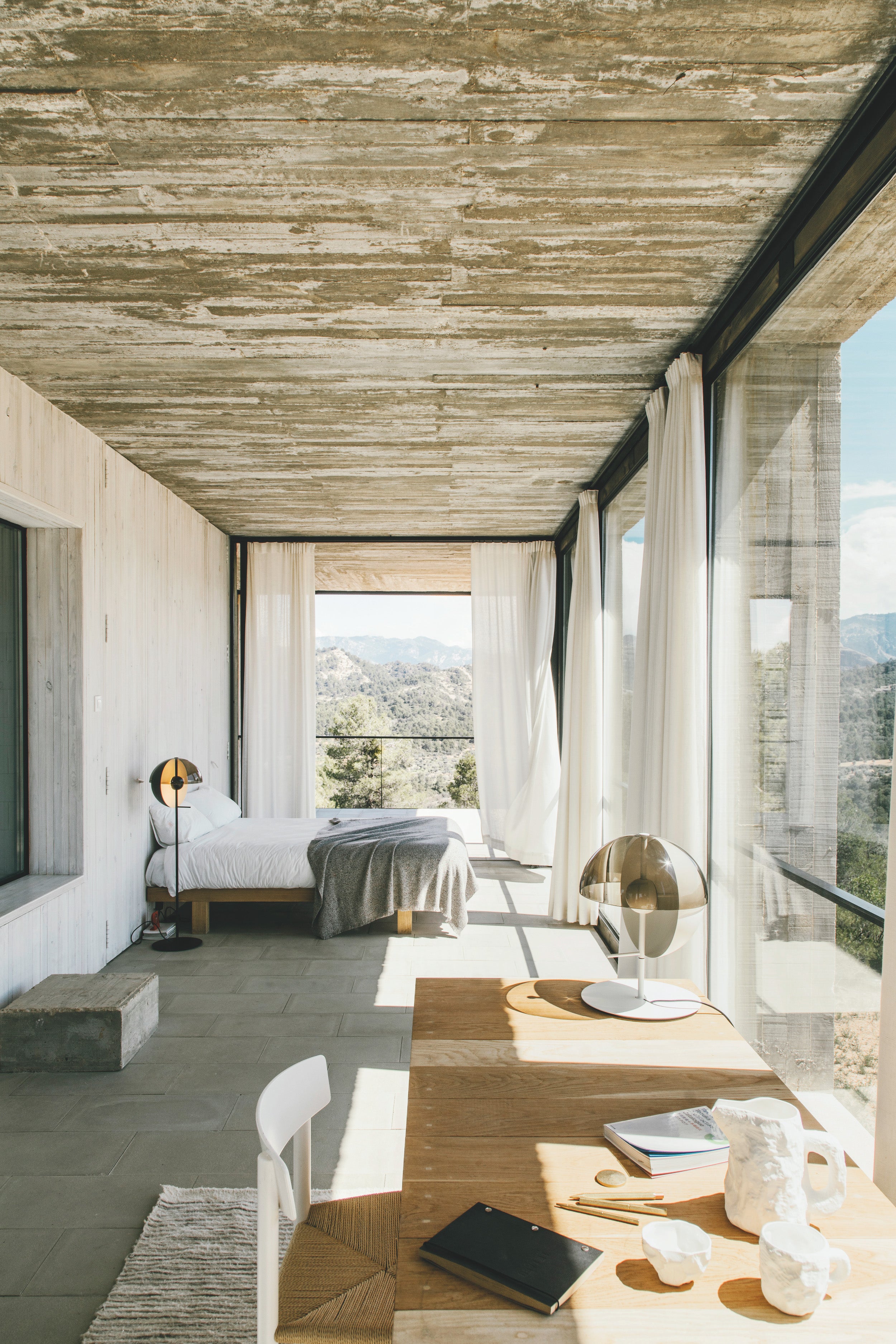 Inside Solo Pezo House in Matarraña, Spain