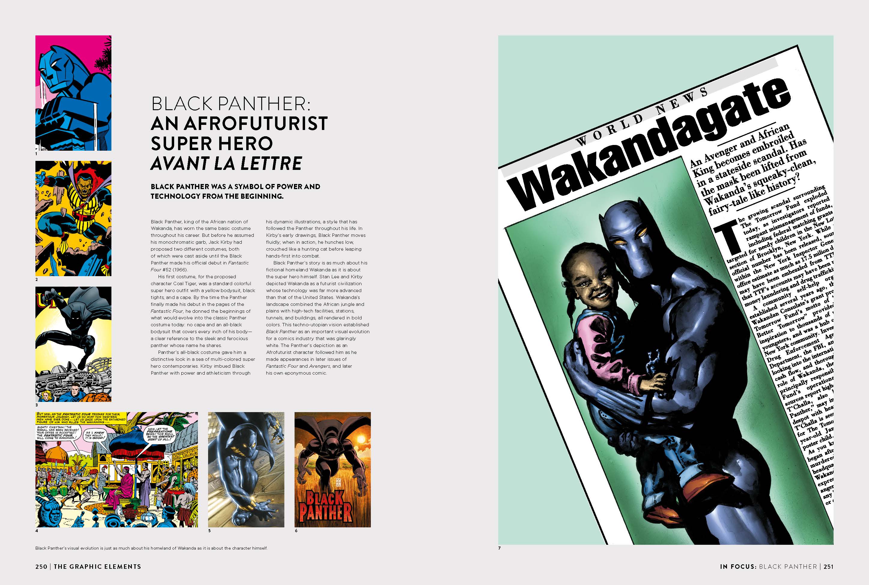 Black Panther is about Afrofuturism, find out more about it in Marvel By Design.