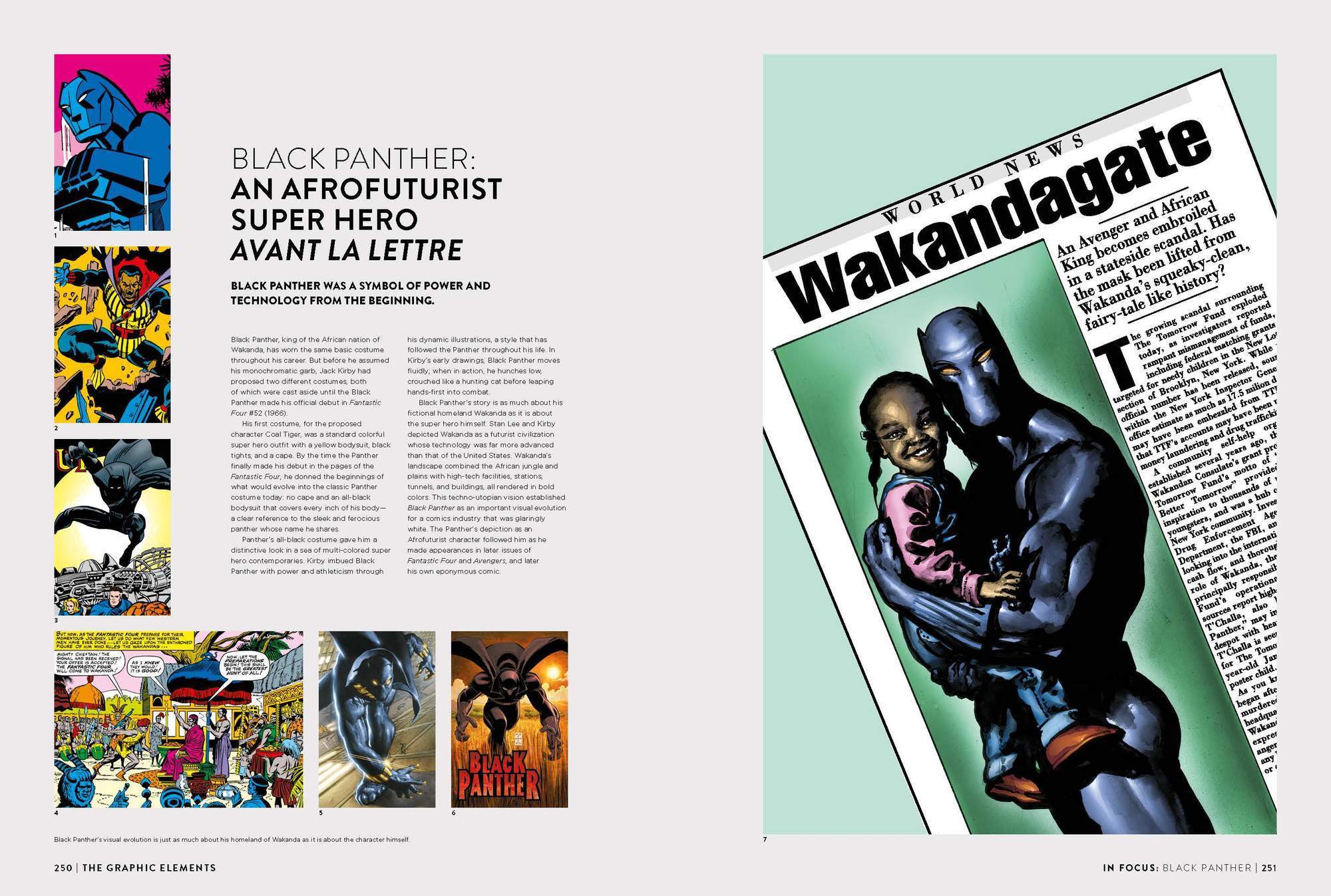 Black Panther is about Afrofuturism, find out more about it in Marvel By Design.