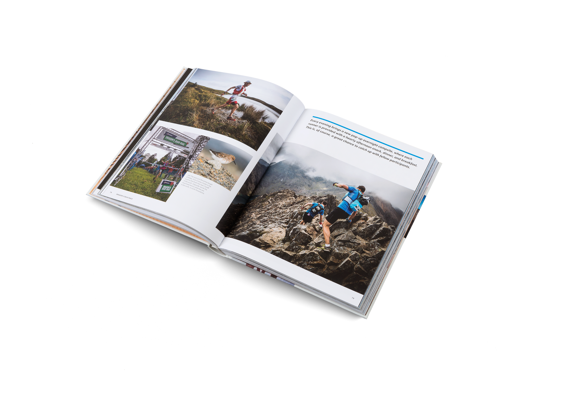 The Dragon's Back Race runs the entire length of Wales, from Conwy Castle in the north to the finish line near Cardiff in the south.