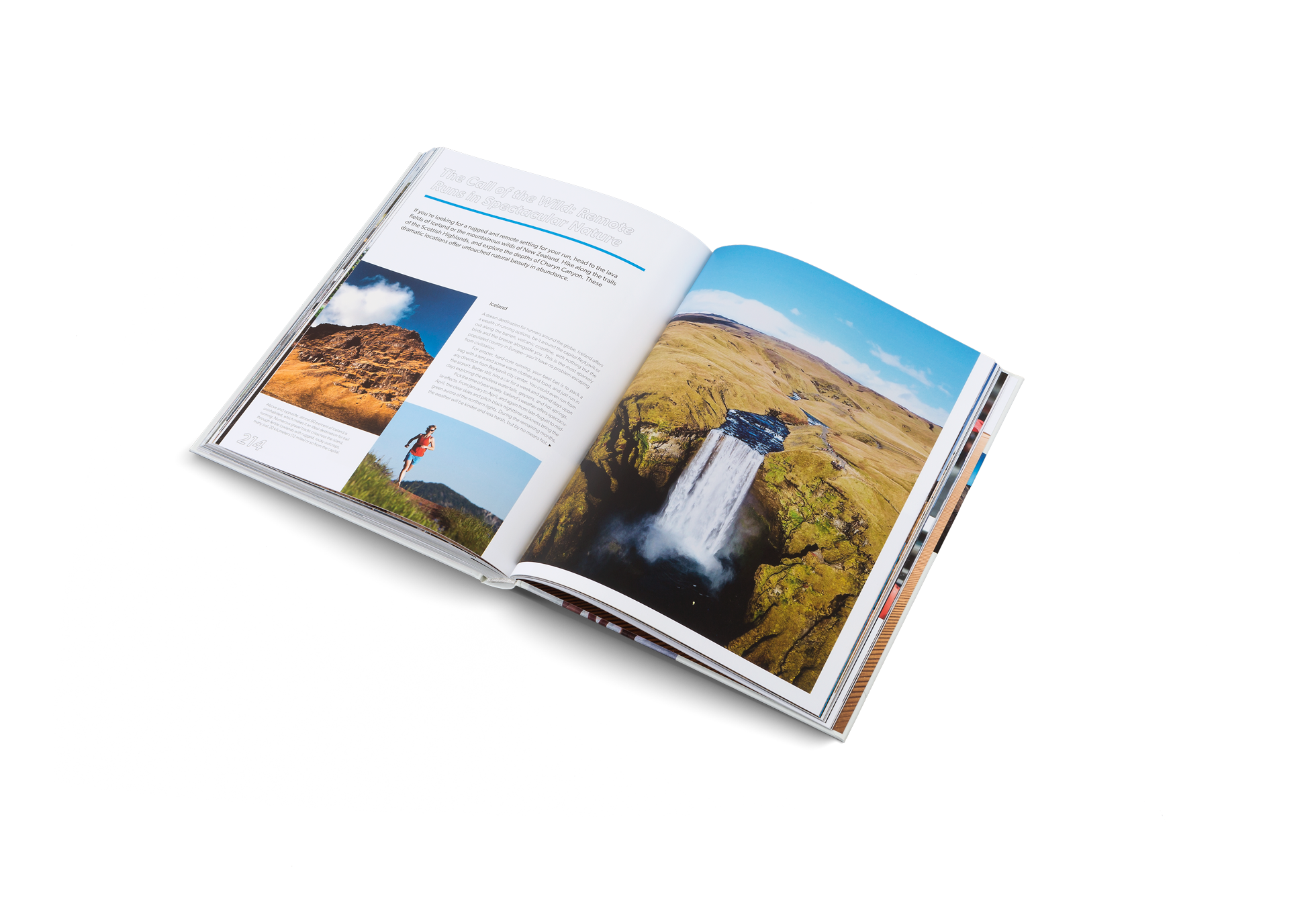 If you’re looking for a rugged and remote setting for your run, head to the lava fields of Iceland or the mountainous wilds of New Zealand. Hike along the trails of the Scottish Highlands, and explore the depths of Charyn Canyon. These dramatic locations offer untouched natural beauty in abundance. On the Run by gestalten and Nick Butter tells you all about it.