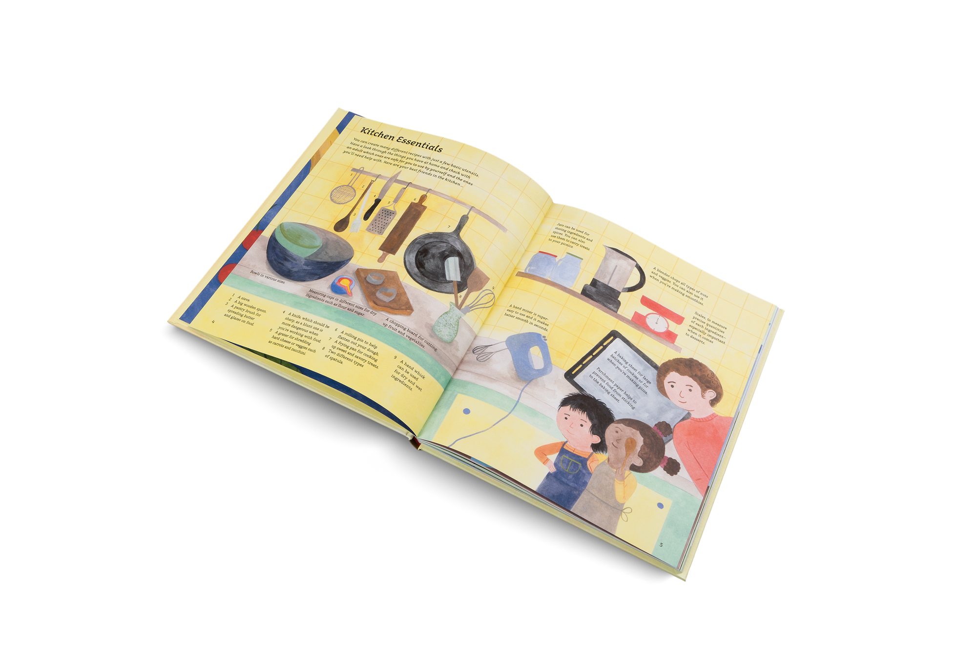 What are the kitchen essentials to make tasty treats?