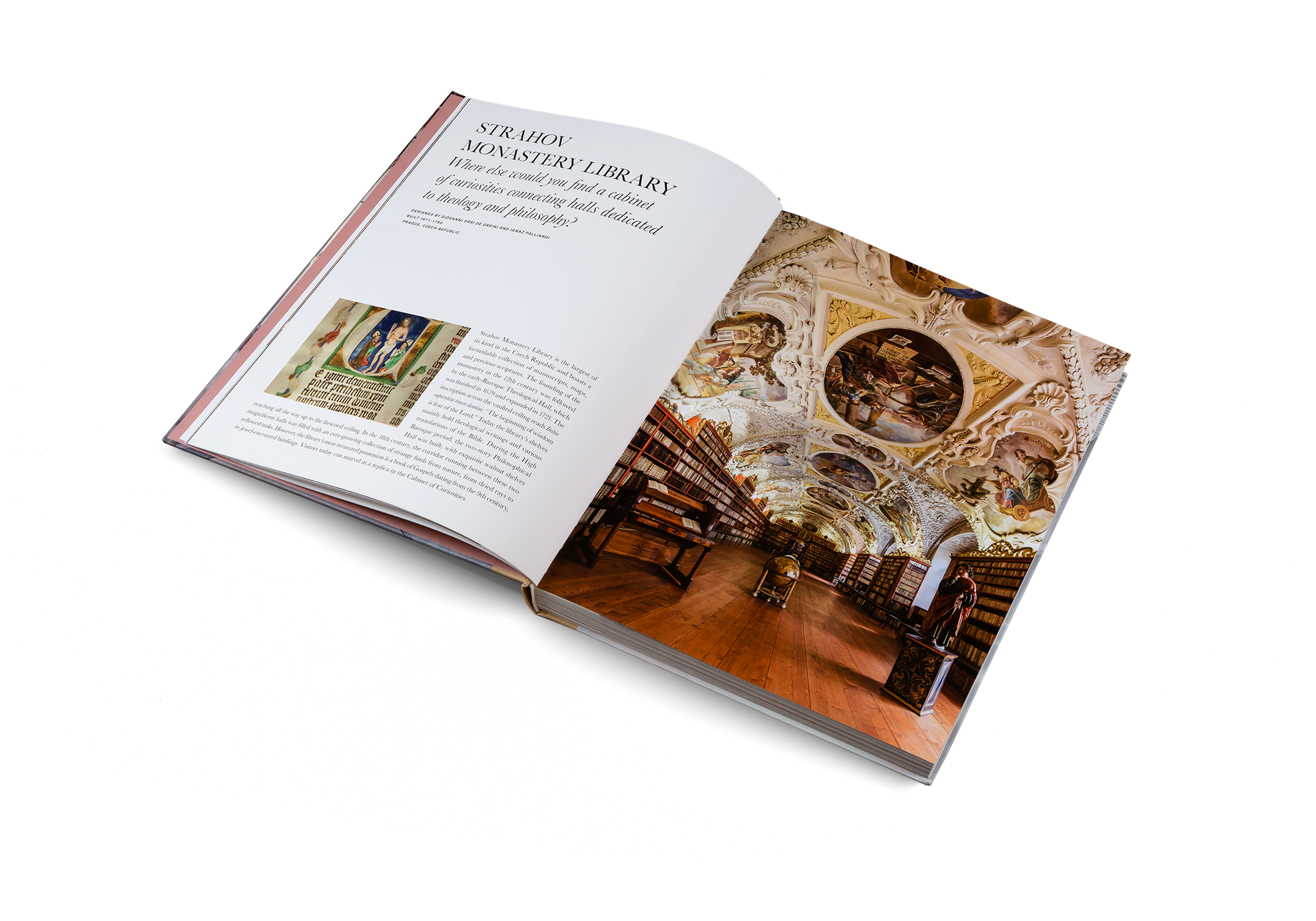 Strahov Monastery Library is the largest of its kind in the Czech Republic and boasts a formidable collection of manuscripts, maps, and precious scriptures. Find out more about it in Temples of Books by gestalten.