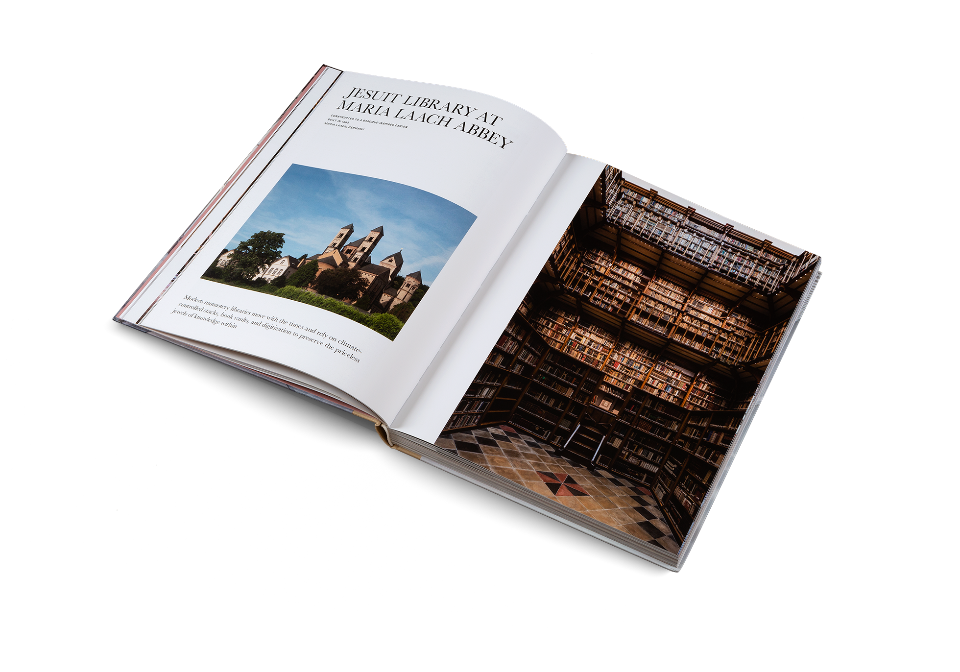 Discover the Jesuit Library at Maria Laach Abbey in Temples of Books by gestalten