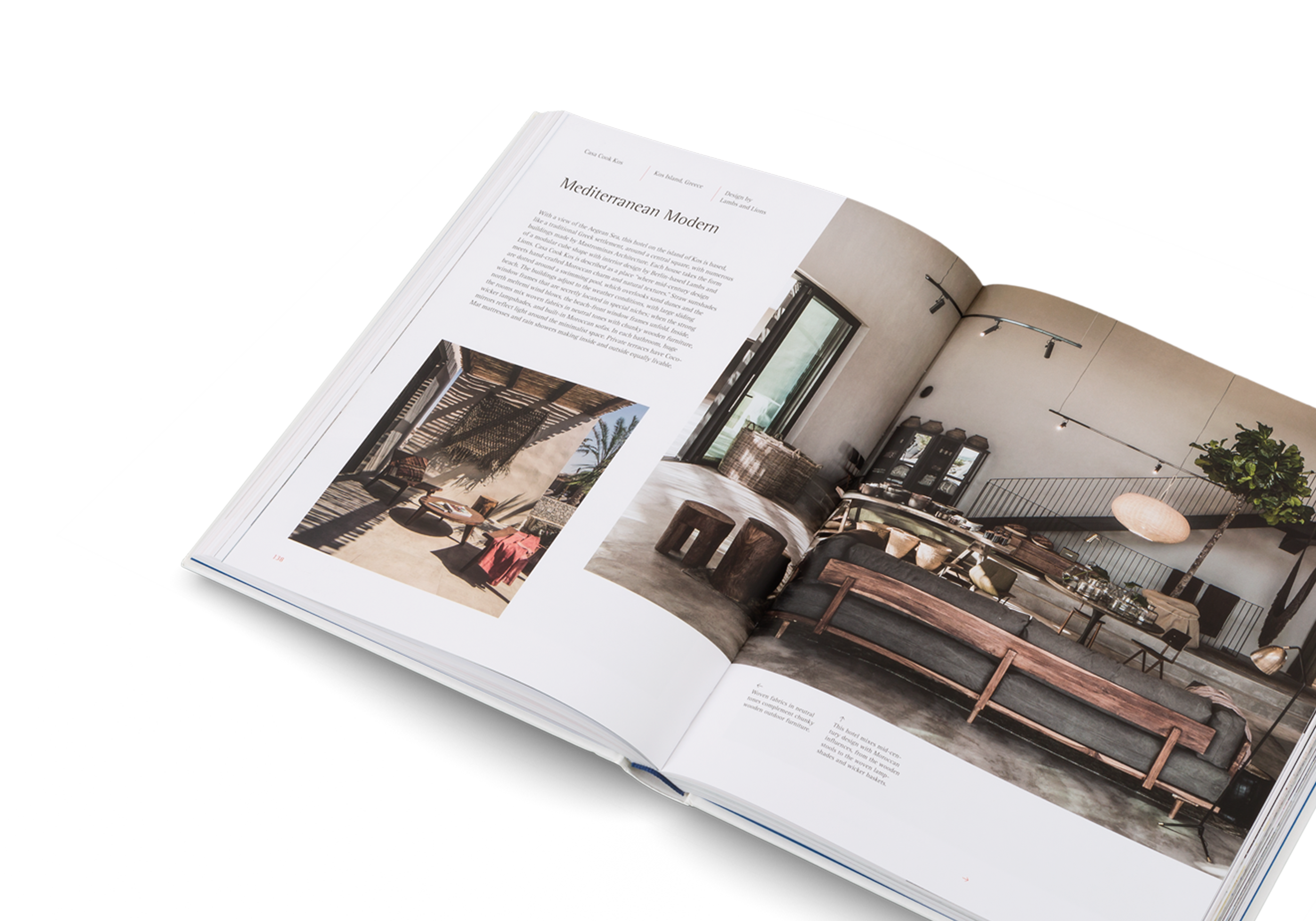 Mediterranean modern design and interior