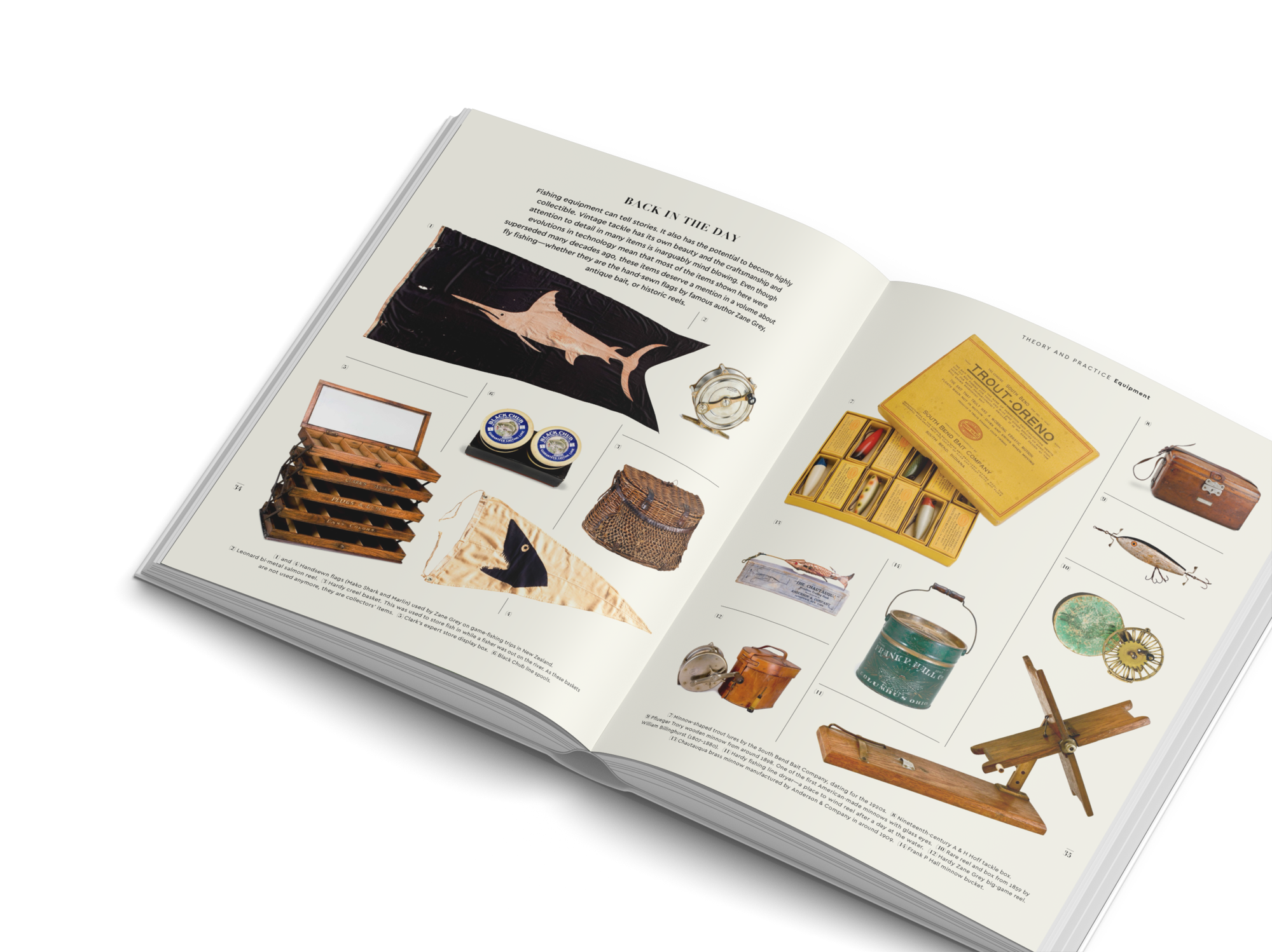 Old fly fishing materials and techniques in The Fly Fisher