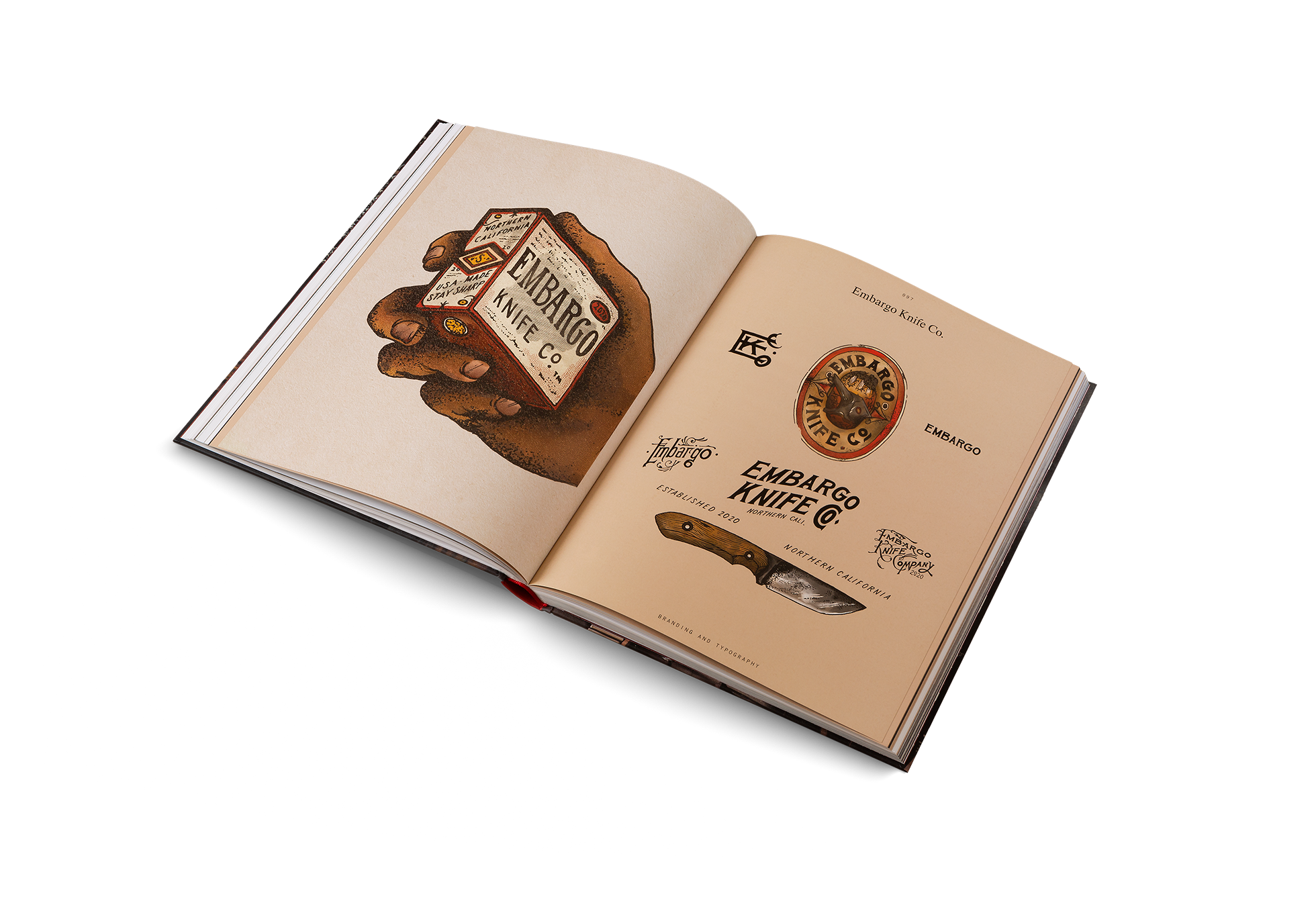 Embargo Knife by Christian Watson in his book Venture Onward.