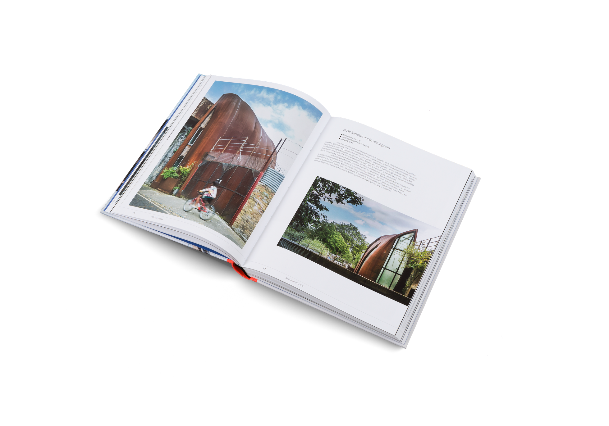 Archway Studios was designed by Undercurrent Architects. Discover more of this project in Vertical Living by gestalten