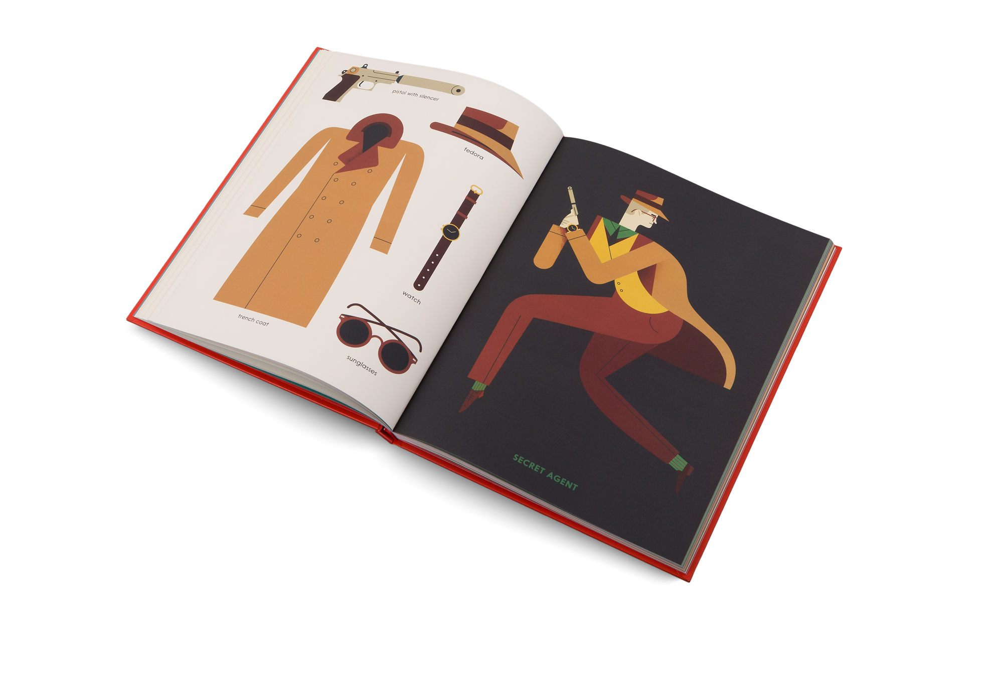 A secret Agent in The Who's who of Grown-Ups by Little Gestalten