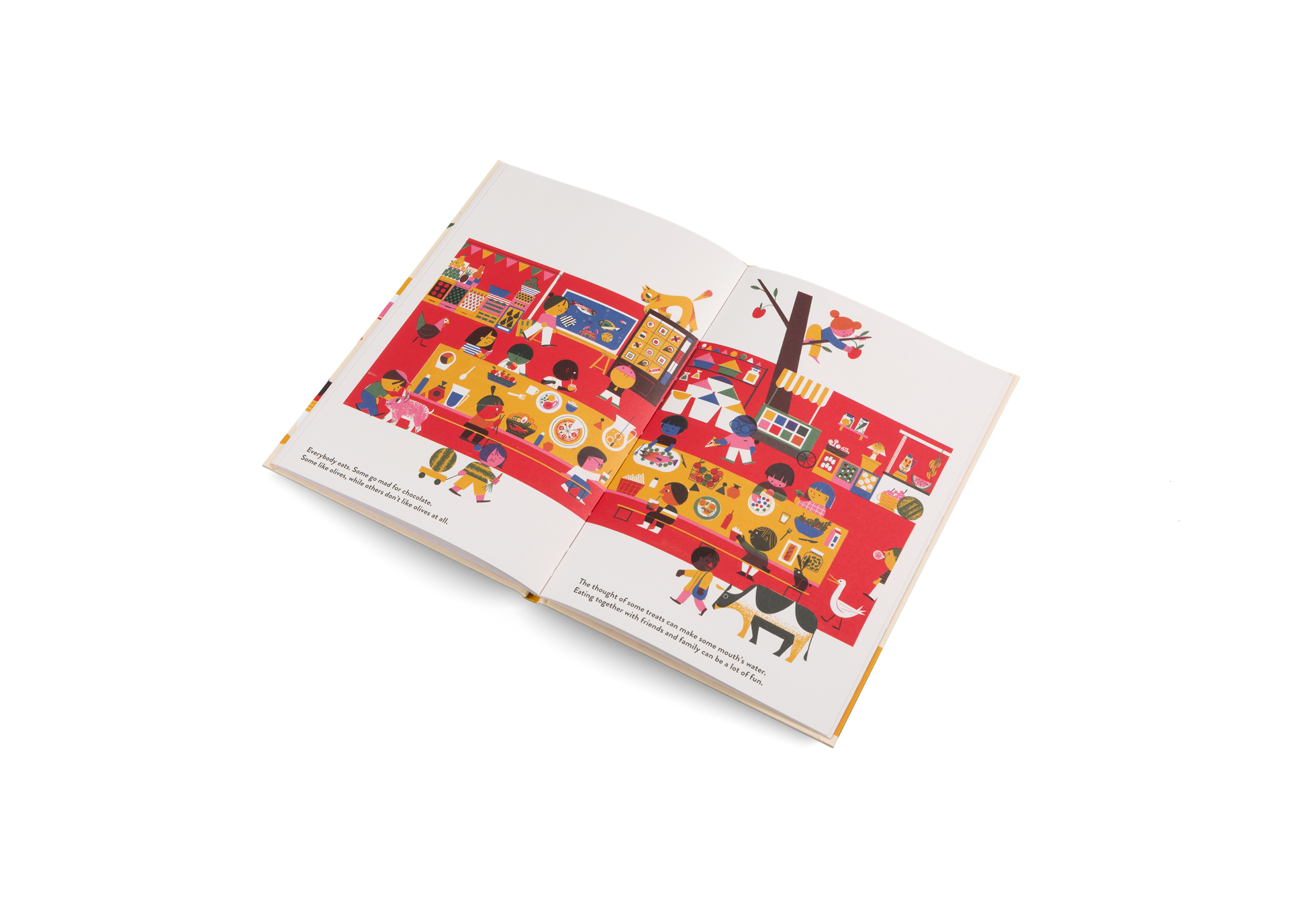 Everybody eats in You and Me and Everybody Else by Marco Farinas