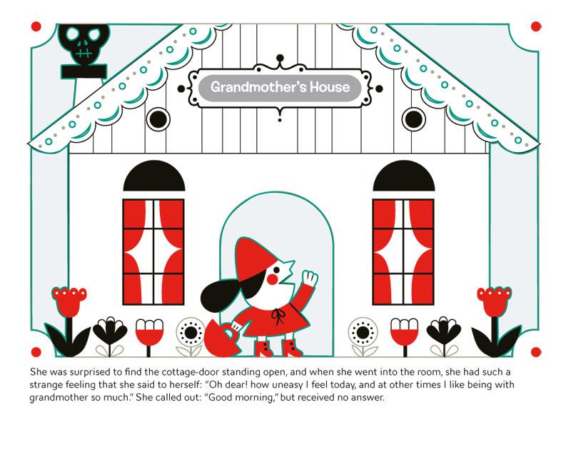 Little Red Riding Hood - A traditional story with modern illustrations