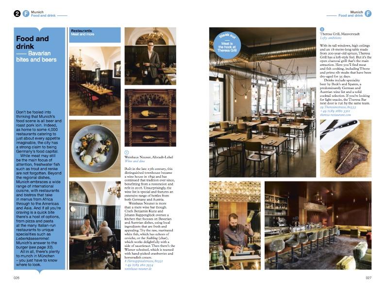 Food and Drink in The Monocle Travel Guide to Munich