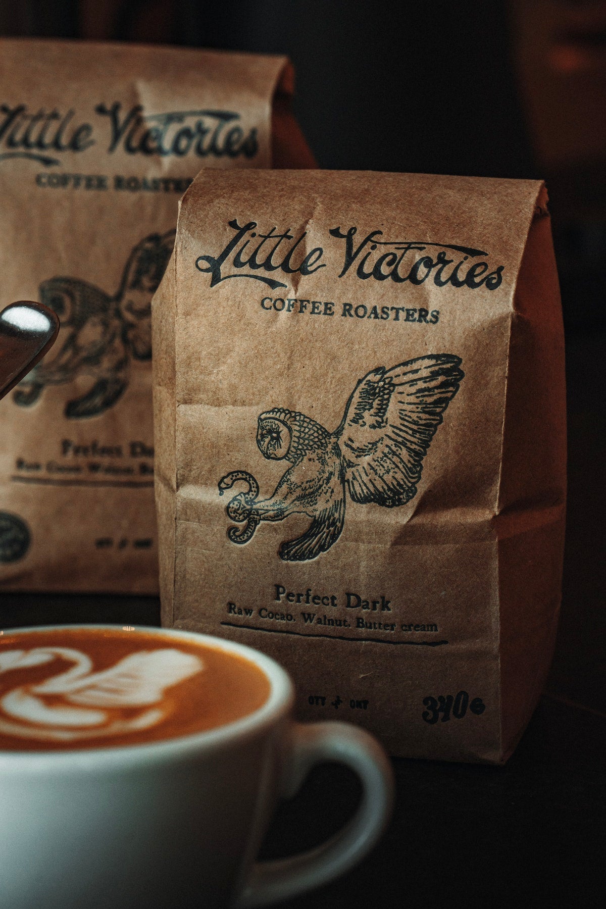 Little Victories logo was designed by Christian Watson