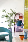 This midcentury refurb by Bells + Whistles is a colorful project featured in House of Joy by gestalten.