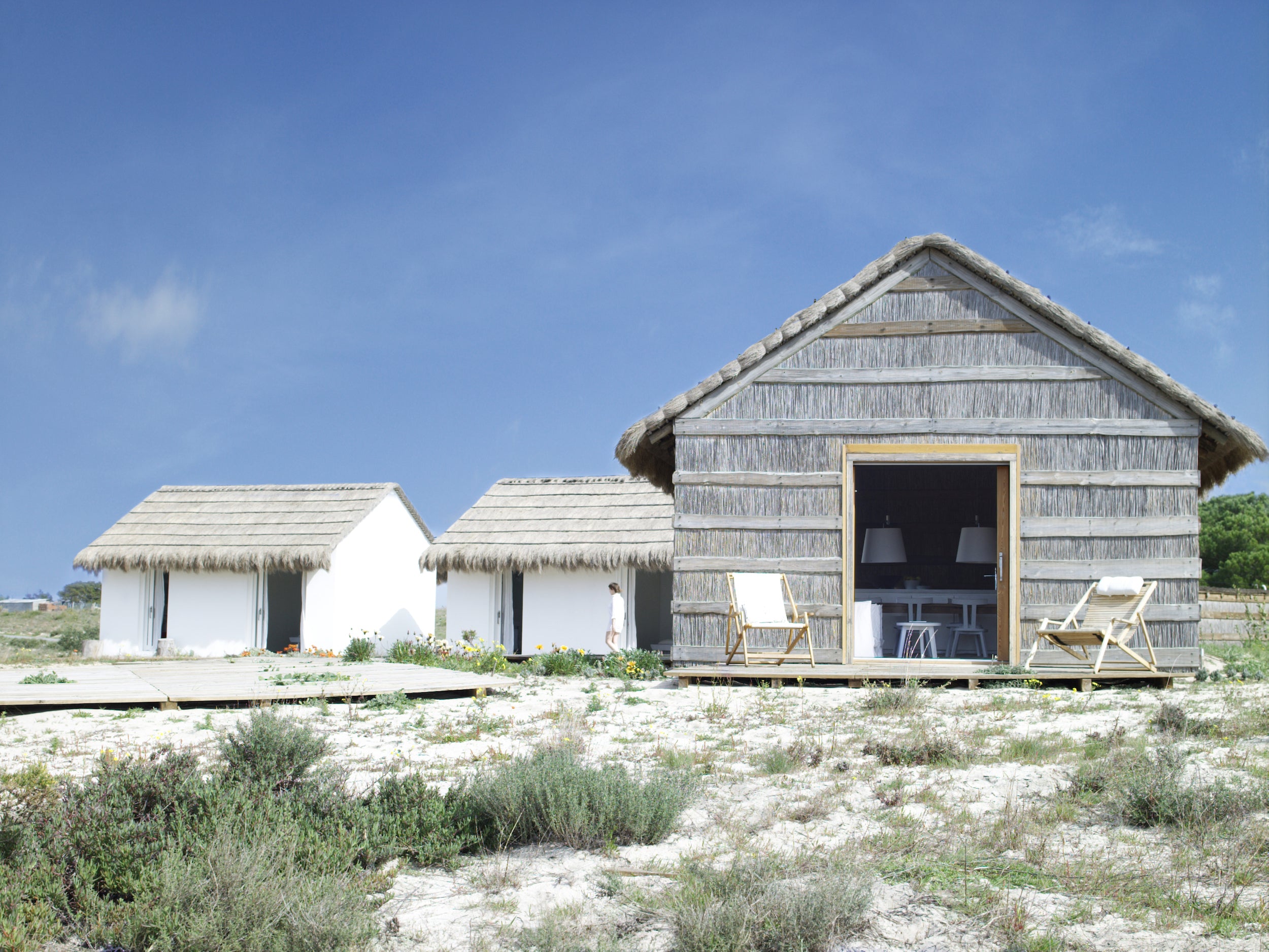 A beautiful beach house by Aires Mateus. The project is featured in Life's a Beach.