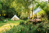 Midsummer Meadow Bed in England is featured in Stay Wild by gestalten and Canopy and Stars. Find out about of the most exciting place to sleep in total comfort beneath the stars in an ancient woodland setting.