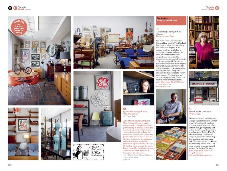 Best shops in Toronto with The Monocle Travel Guide